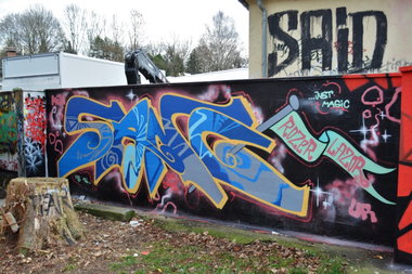Graffiti Wall in Chemnitz - Photo by ARTHOOLIGAN - MIJA (2014)