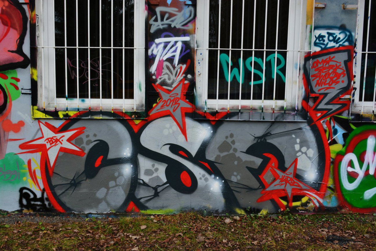 Graffiti Wall in Chemnitz - Photo by ARTHOOLIGAN (2014)