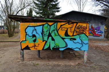 Graffiti Wall in Chemnitz - Photo by ARTHOOLIGAN (2014)