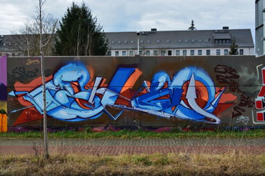 Graffiti Wall in Chemnitz - Photo by ARTHOOLIGAN (2014)