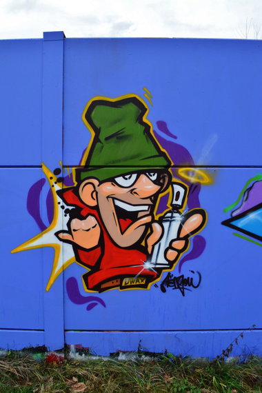 Graffiti Wall in Chemnitz - Photo by ARTHOOLIGAN - UWAX (2014)
