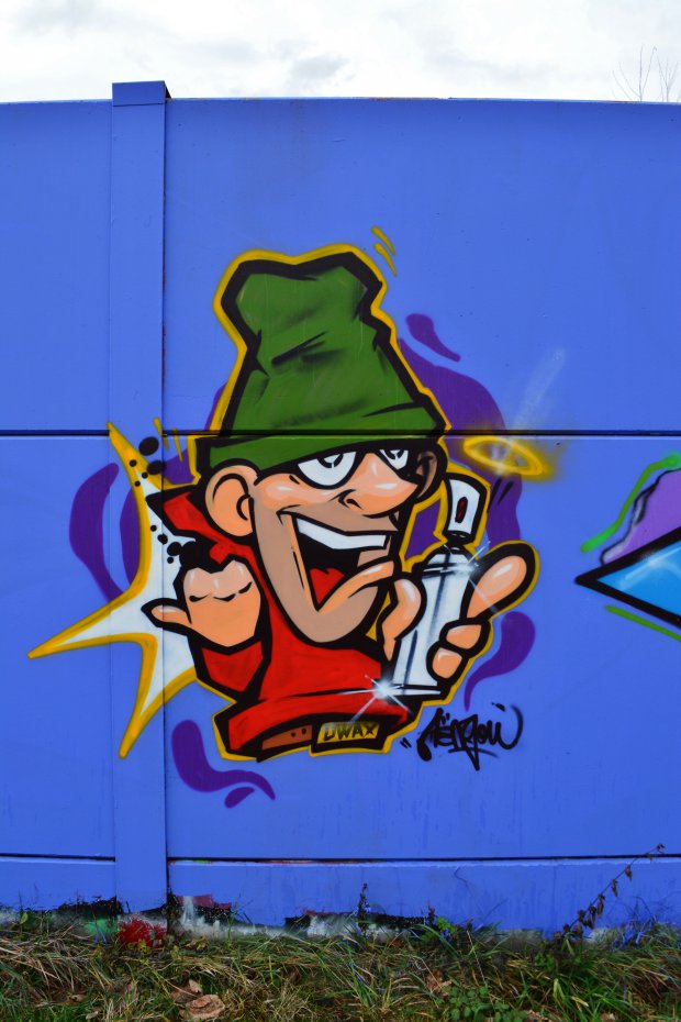 Graffiti Wall in Chemnitz - Photo by ARTHOOLIGAN - UWAX (2014)
