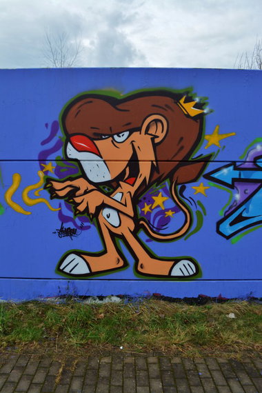 Graffiti Wall in Chemnitz - Photo by ARTHOOLIGAN - UWAX (2014)