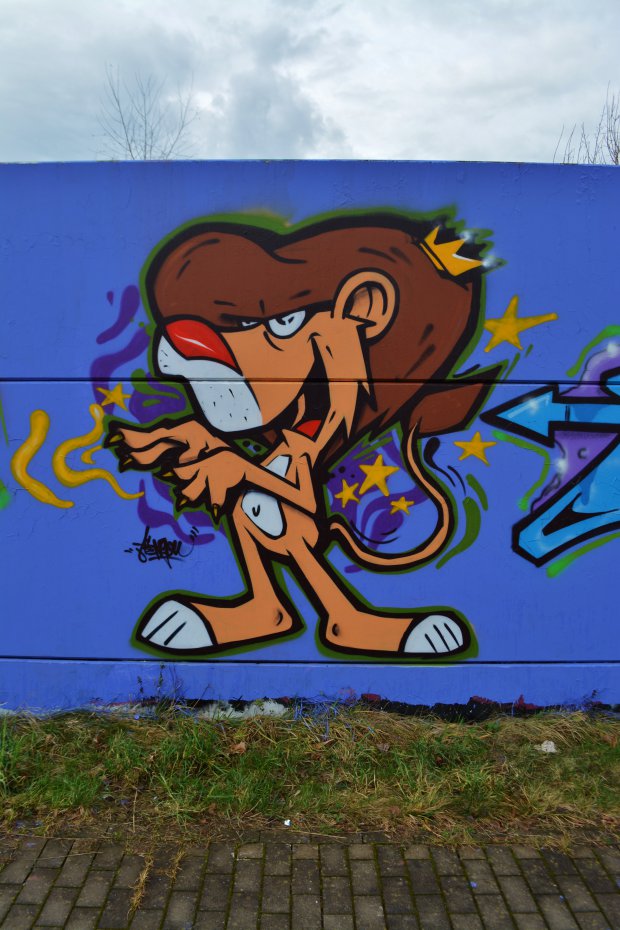 Graffiti Wall in Chemnitz - Photo by ARTHOOLIGAN - UWAX (2014)