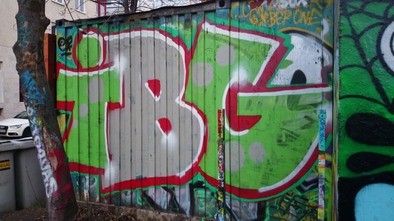Graffiti Wall in Dresden - Photo by ARTHOOLIGAN (2013)