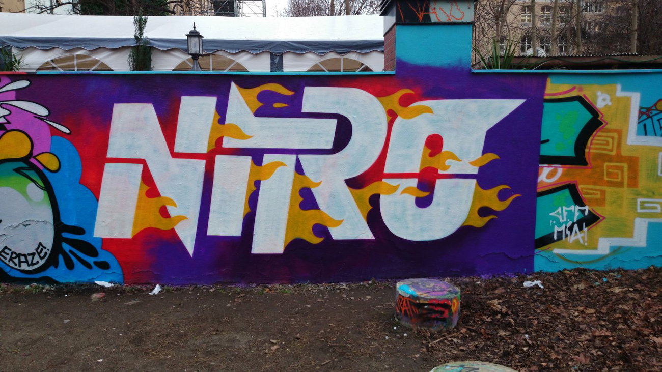 Graffiti Wall in Dresden - Photo by ARTHOOLIGAN (2014)