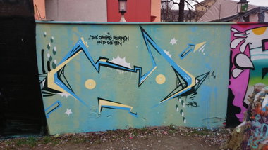 Graffiti Wall in Dresden - Photo by ARTHOOLIGAN (2013)