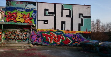 Graffiti Wall in Chemnitz - Photo by ARTHOOLIGAN (2013)