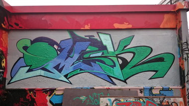 Graffiti Wall in Chemnitz - Photo by ARTHOOLIGAN - CSF, BSX (2014)