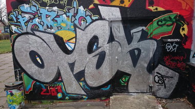 Graffiti Wall in Chemnitz - Photo by ARTHOOLIGAN - CSF, BSX (2014)