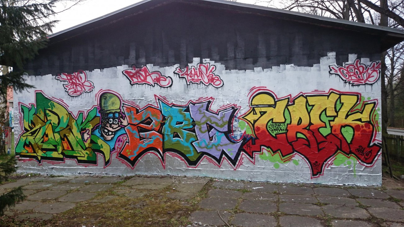 Graffiti Wall in Chemnitz - Photo by ARTHOOLIGAN (2014)
