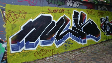 Graffiti Wall in Dresden - Photo by ARTHOOLIGAN - GTS (2014)