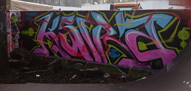 Graffiti Wall in Chemnitz - Photo by ARTHOOLIGAN (2014)