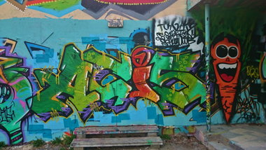 Graffiti Wall in Chemnitz - Photo by ARTHOOLIGAN - ZBG, AS (2014)