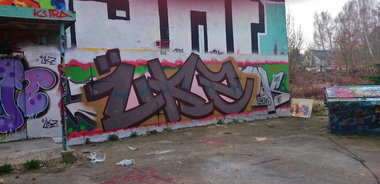 Graffiti Wall in Chemnitz - Photo by ARTHOOLIGAN (2014)
