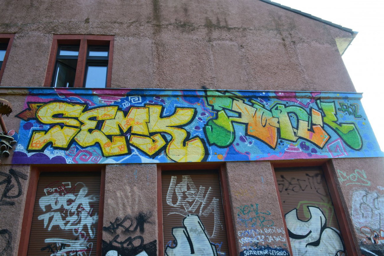 Graffiti Wall in Chemnitz - Photo by ARTHOOLIGAN - OFF (2014)