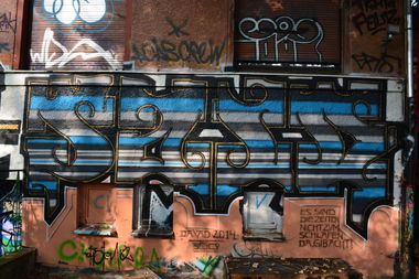 Graffiti Wall in Chemnitz - Photo by ARTHOOLIGAN - 360° (2014)