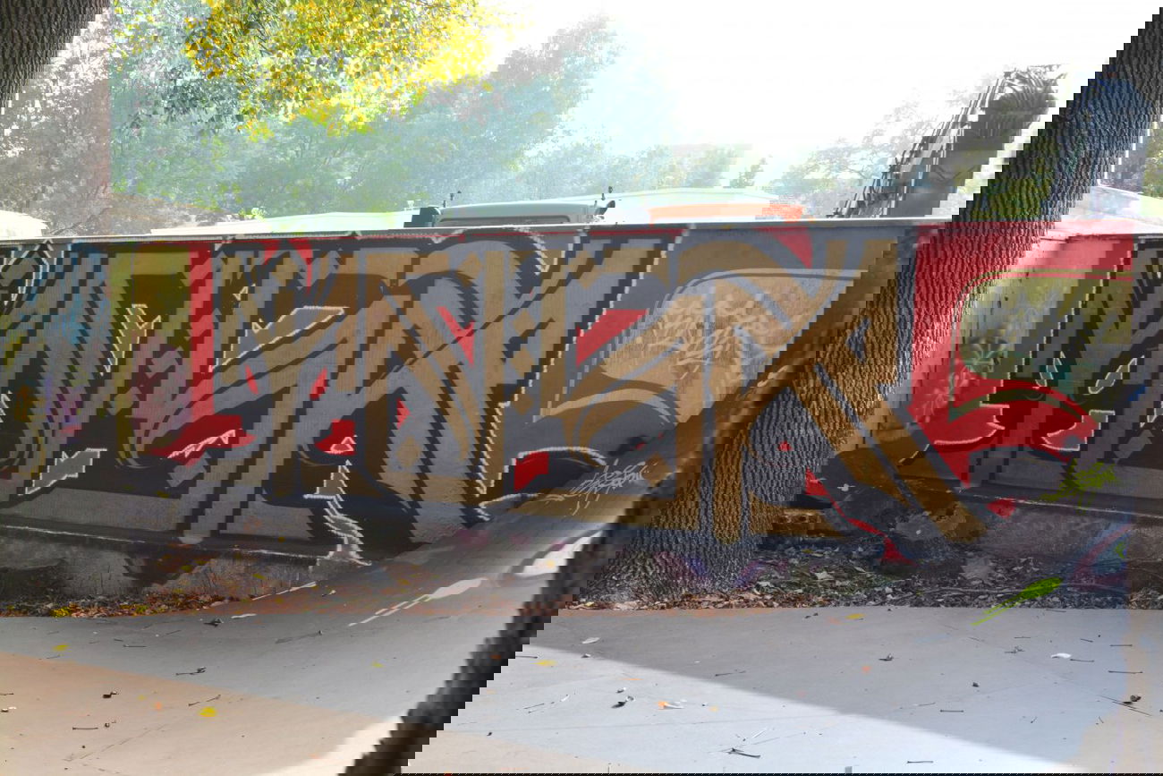 Graffiti Wall in Chemnitz - Photo by ARTHOOLIGAN - 9MM (2014)