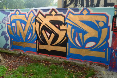 Graffiti Wall in Chemnitz - Photo by ARTHOOLIGAN (2014)