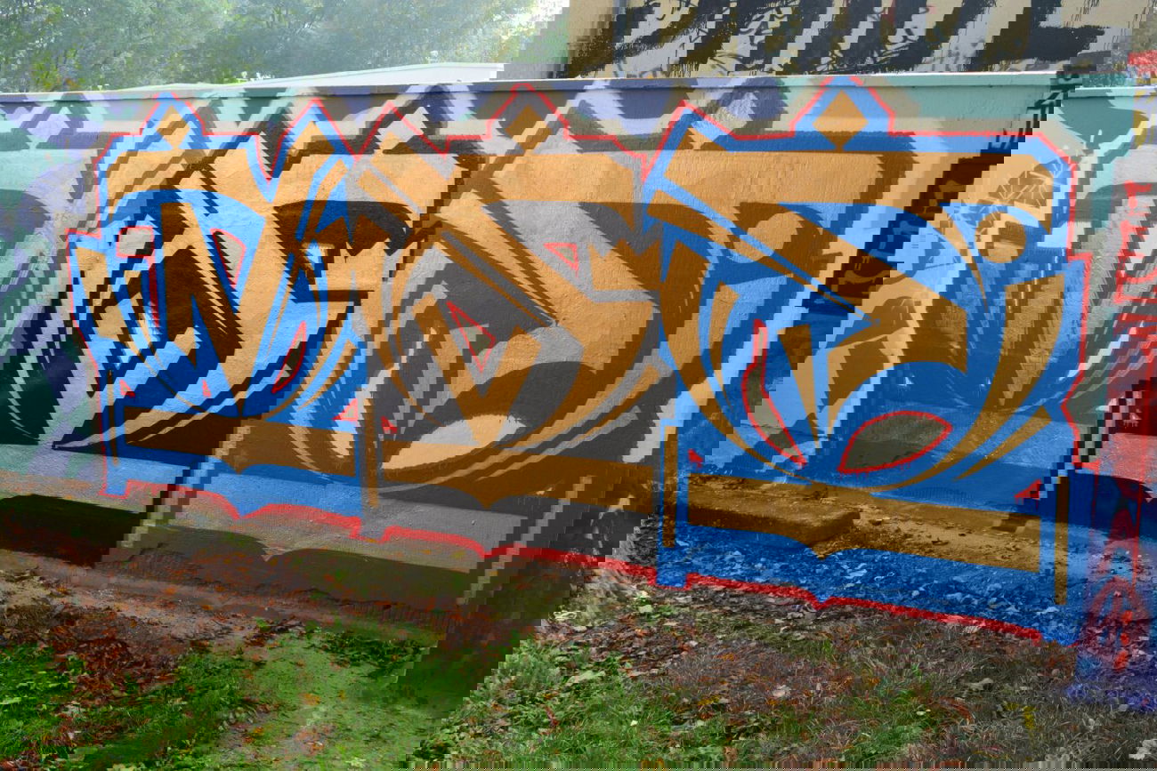 Graffiti Wall in Chemnitz - Photo by ARTHOOLIGAN (2014)