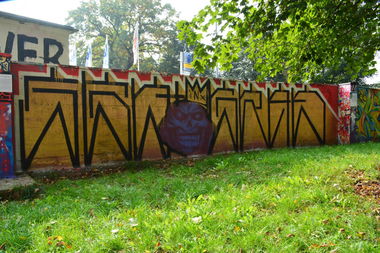 Graffiti Wall in Chemnitz - Photo by ARTHOOLIGAN (2014)