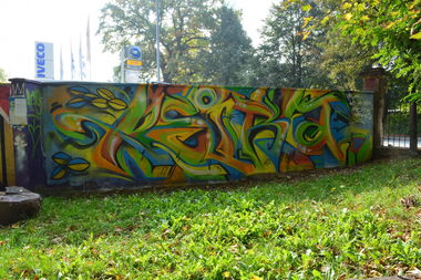 Graffiti Wall in Chemnitz - Photo by ARTHOOLIGAN (2014)