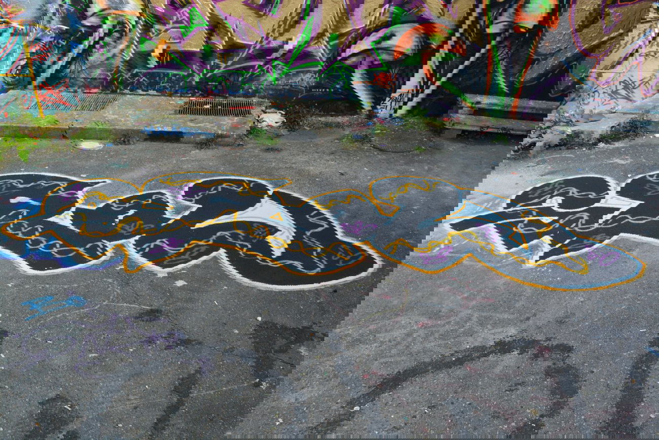 Graffiti Wall in Chemnitz - Photo by ARTHOOLIGAN - SKF (2014)