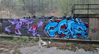 Graffiti Wall in Chemnitz - Photo by ARTHOOLIGAN