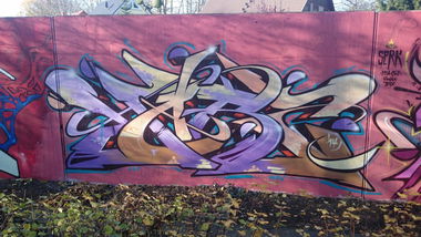 Graffiti Wall in Chemnitz - Photo by ARTHOOLIGAN - CSF, MTA (2014)