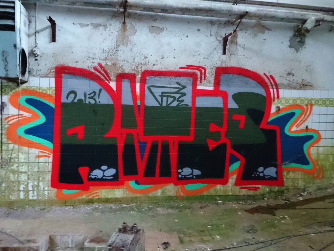 Graffiti Wall in Dresden - Photo by ARTHOOLIGAN - VDE