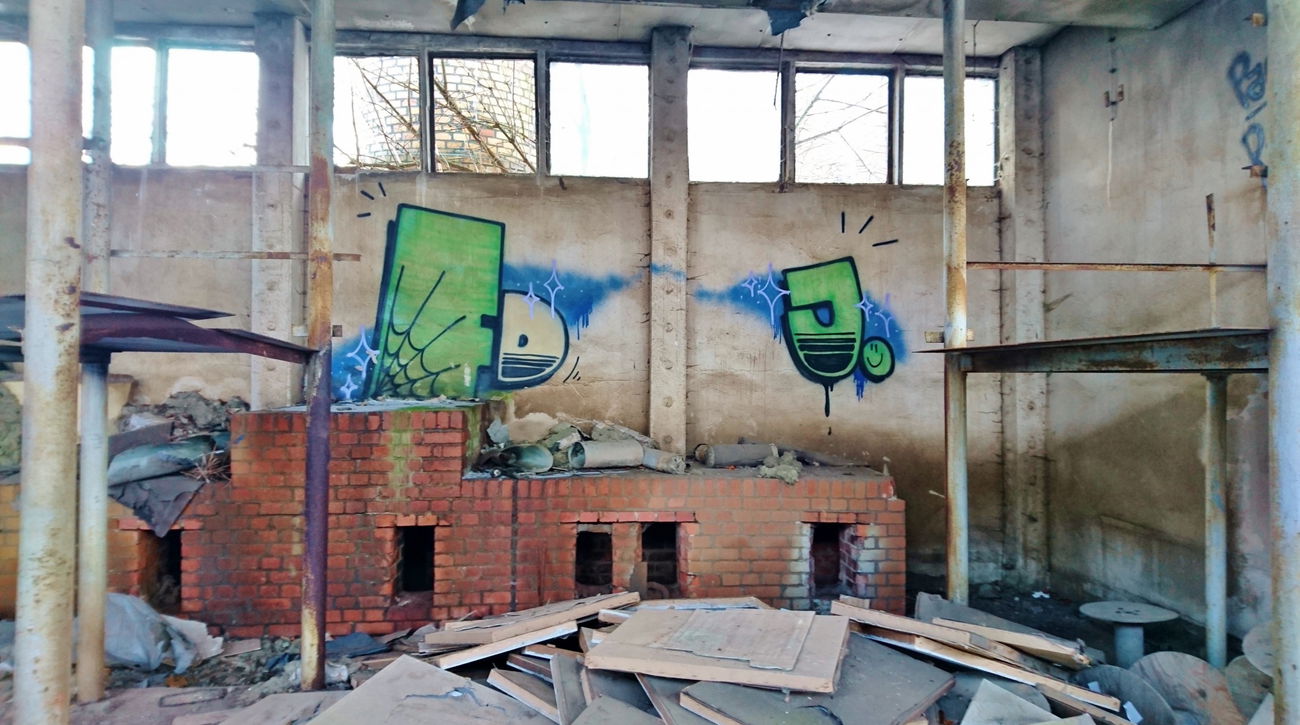 Graffiti Wall in Dresden - Photo by ARTHOOLIGAN