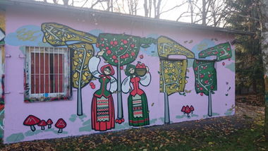 Graffiti Wall in Chemnitz - Photo by ARTHOOLIGAN - GRS, MIJA (2014)