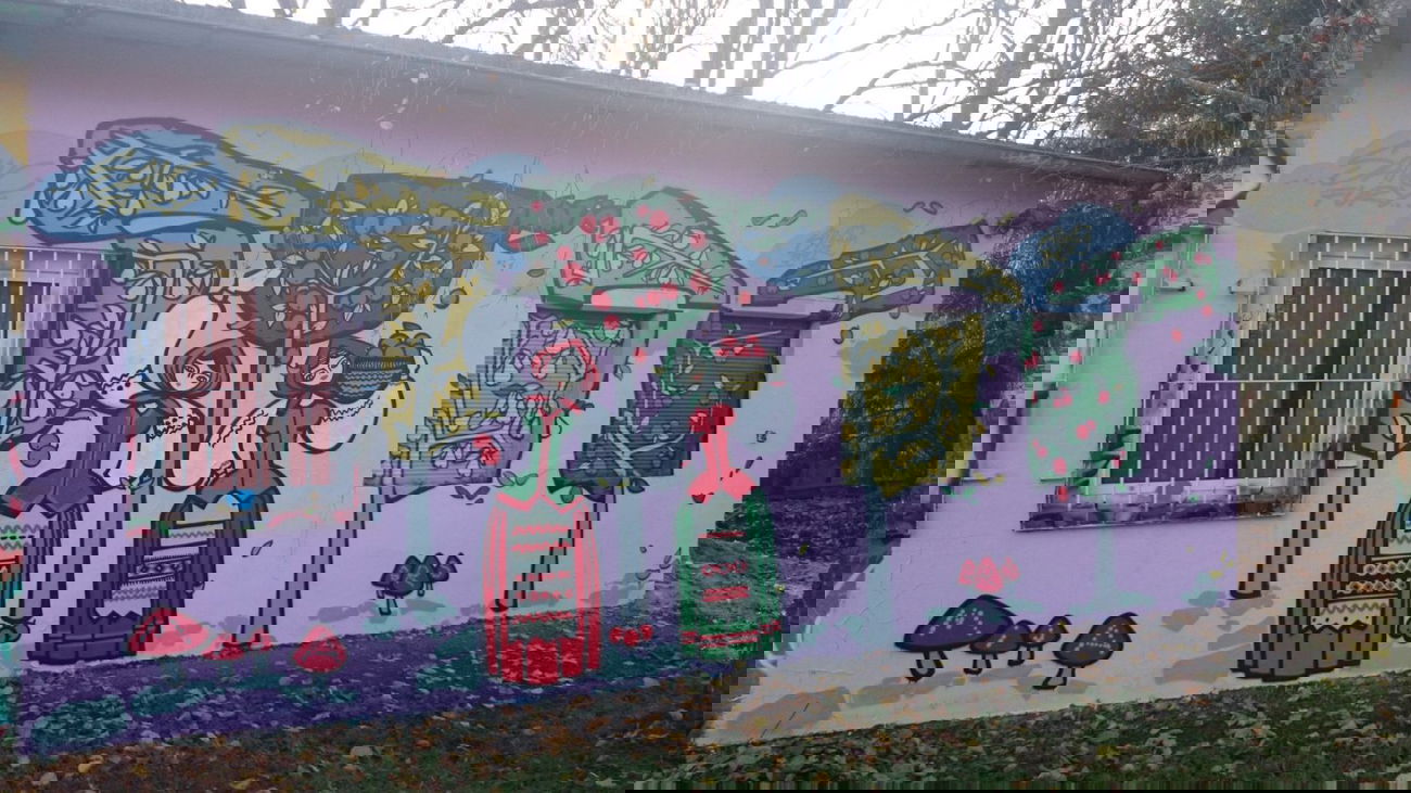 Graffiti Wall in Chemnitz - Photo by ARTHOOLIGAN - GRS, MIJA (2014)