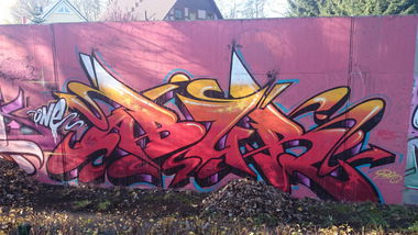 Graffiti Wall in Chemnitz - Photo by ARTHOOLIGAN (2014)