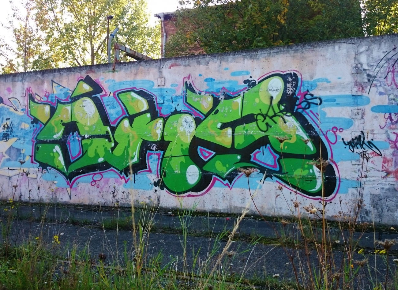 Graffiti Wall in Magdeburg - Photo by ARTHOOLIGAN - OHOHS