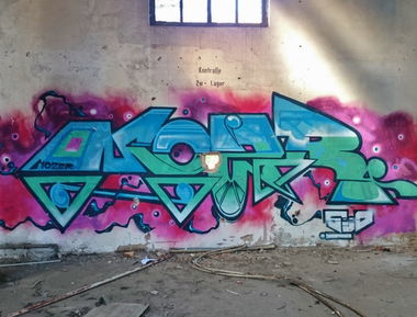 Graffiti Wall in Magdeburg - Photo by ARTHOOLIGAN - SÜD