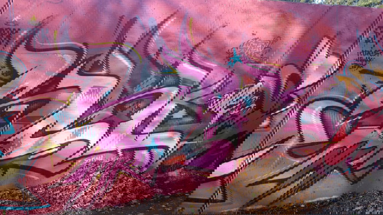 Graffiti Wall in Chemnitz - Photo by ARTHOOLIGAN - UWAX, MTA (2014)