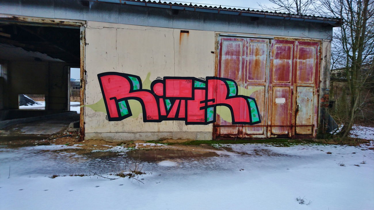 Graffiti Wall in Dresden - Photo by ARTHOOLIGAN - VDE