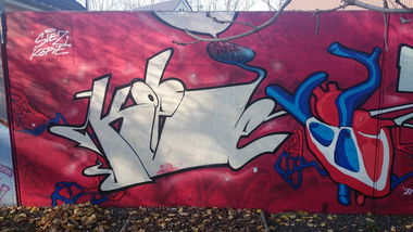 Graffiti Wall in Chemnitz - Photo by ARTHOOLIGAN (2014)