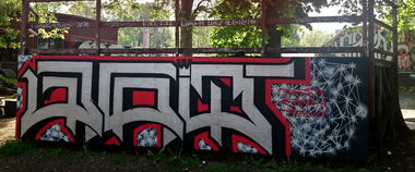 Graffiti Wall - Photo by ARTHOOLIGAN