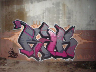 Graffiti Wall - Photo by ARWEK