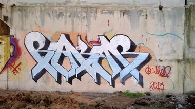 Graffiti Wall - Photo by ARWEK