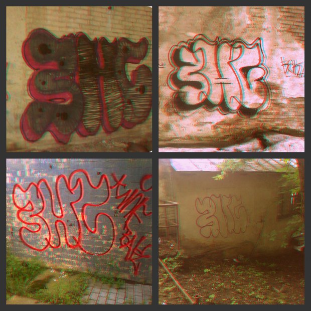 Graffiti Bombing - Photo by ARWEK