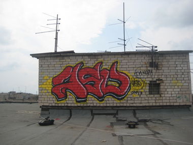 Graffiti Bombing - Photo by ASD