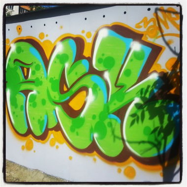 Graffiti Bombing - Photo by ASK - mzae, ask (2013)