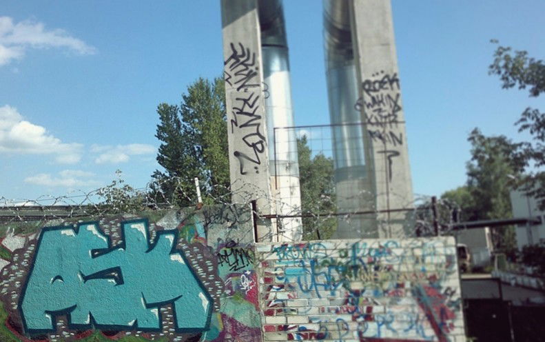 Graffiti Wall in Minsk - Photo by ASK - ask, jesk (2013)