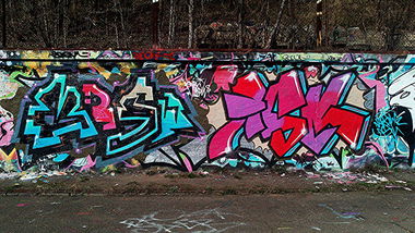 Graffiti Wall - Photo by ASK (2014)