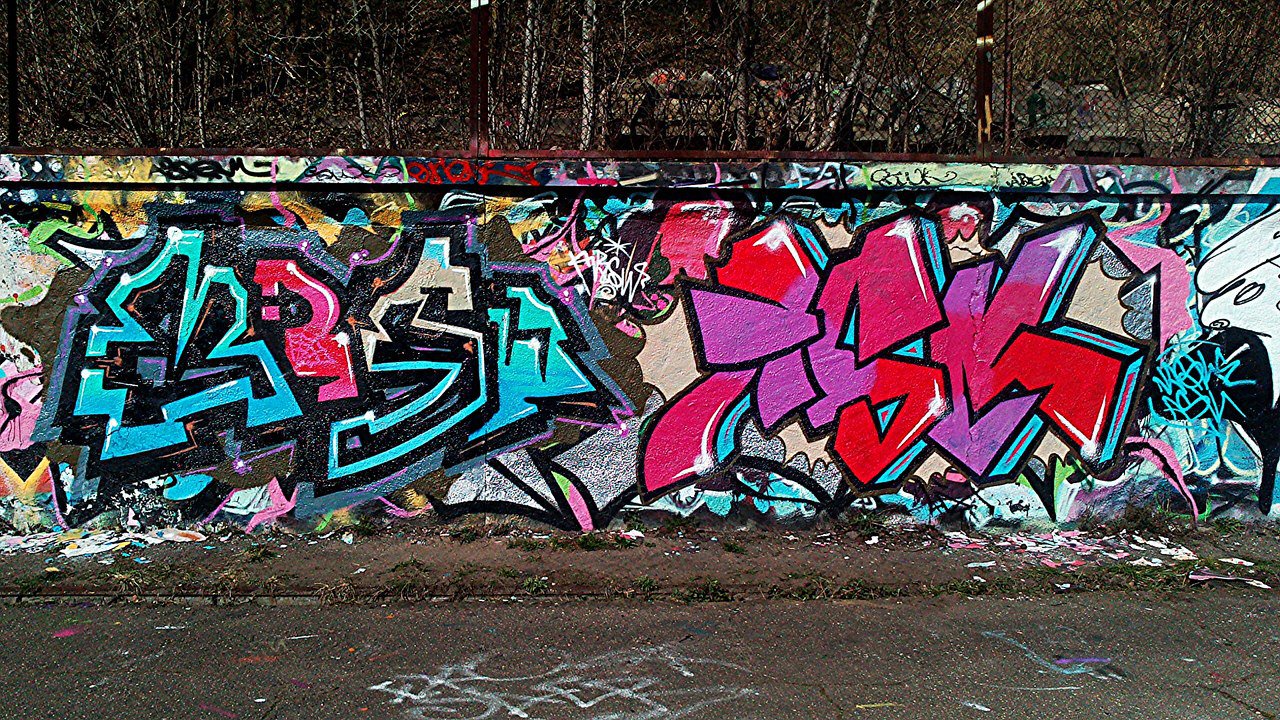 Graffiti Wall - Photo by ASK (2014)
