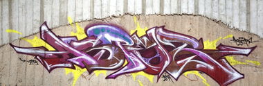Graffiti Wall - Photo by ASPER - Asper, Italy, Oks