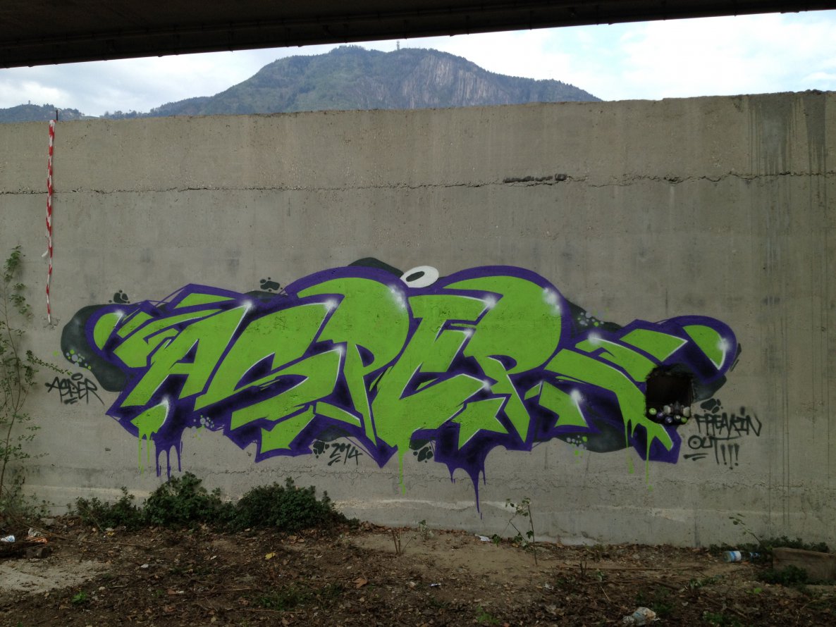 Graffiti Wall - Photo by ASPER